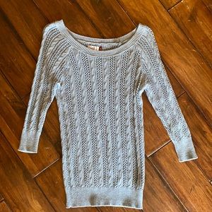 Size medium ash gray sweater